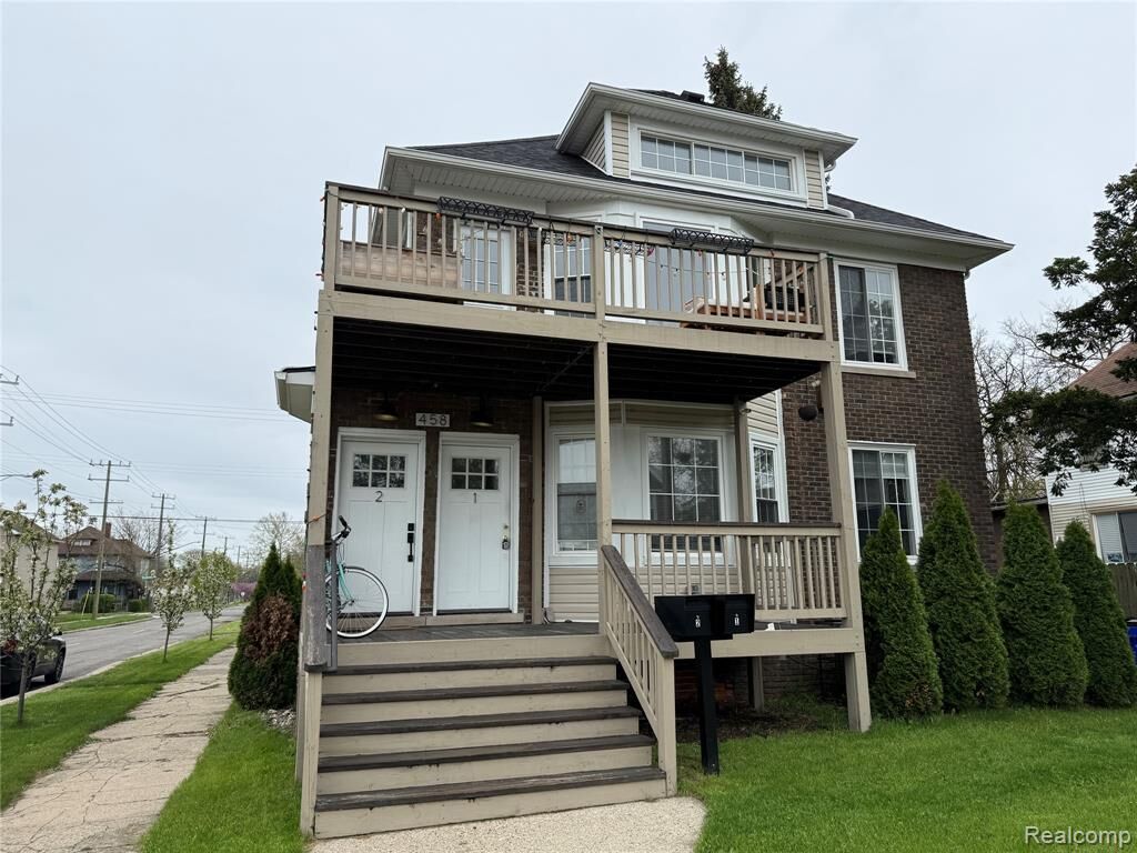 Property Photo: 458 Hague Street 3 MI 48202 2123