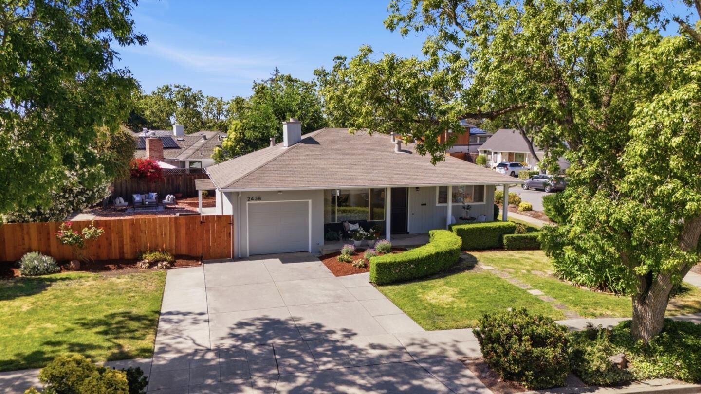 Property Photo: 2438 Massachusetts Avenue CA 94061