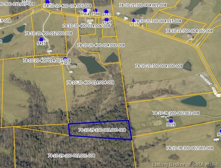 Property Photo:  9369 Hominy Ridge Road  IN 47020 