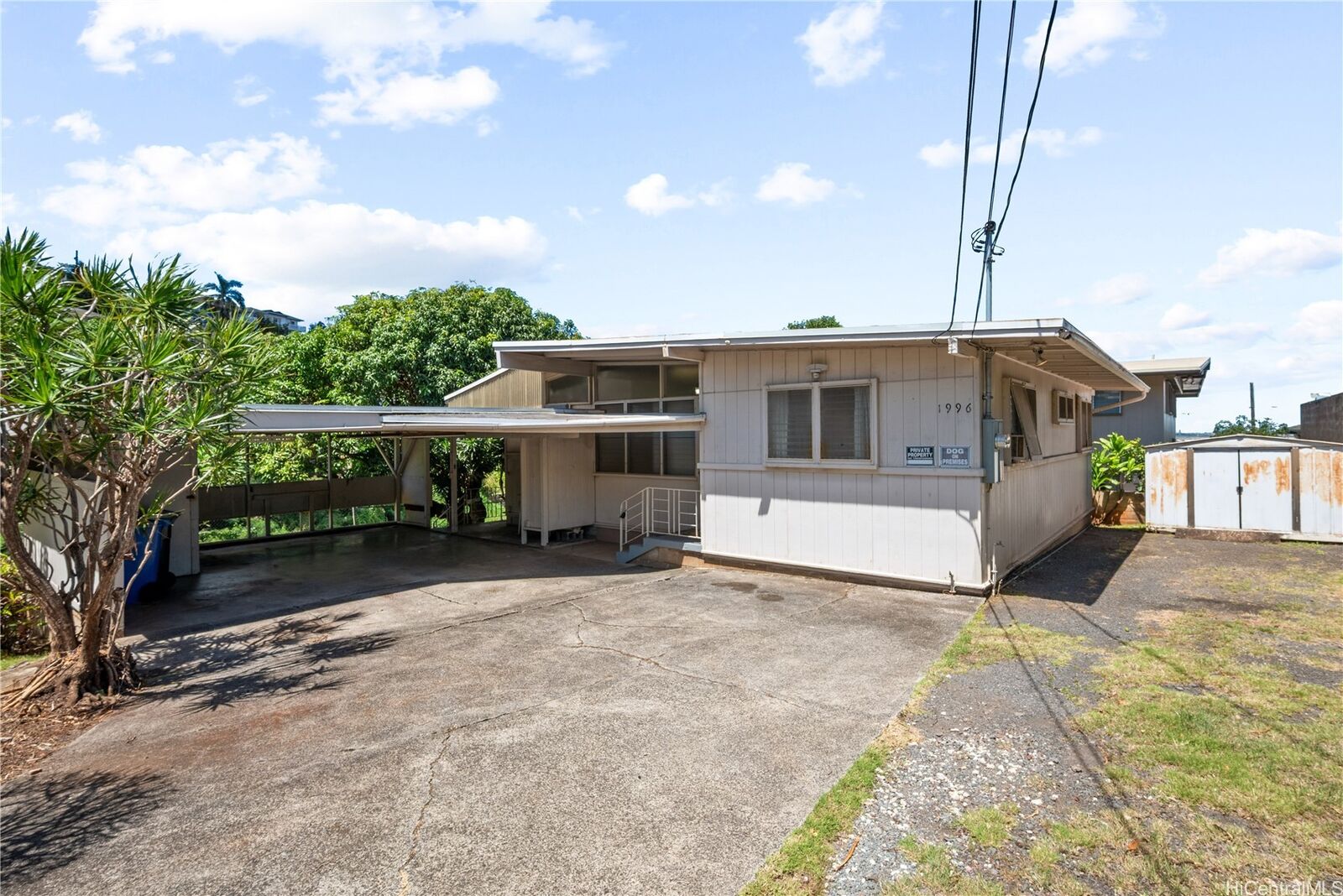 Property Photo: 1996 Naio Street HI 96817