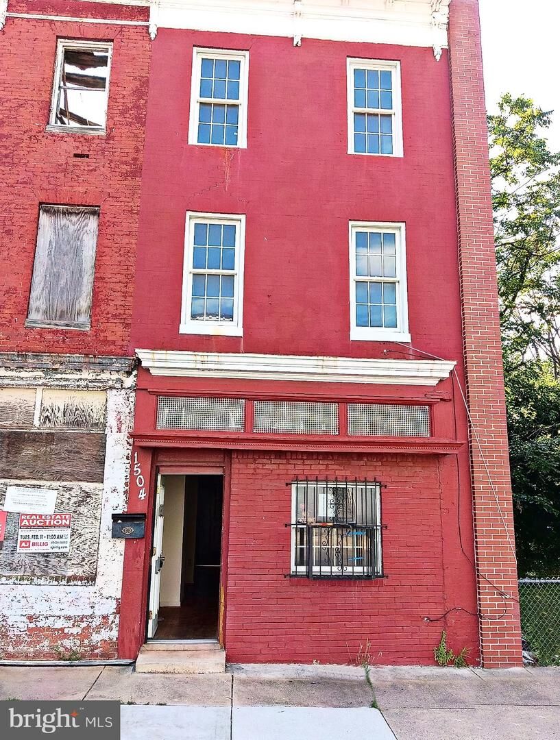 Property Photo: 1504 N Washington Street MD 21213