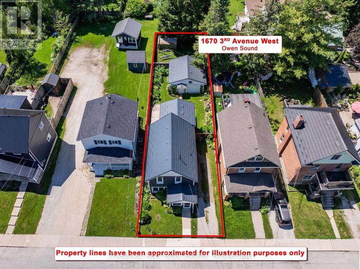 Property Photo: 1670 3rd Avenue West ON N4K 4R4