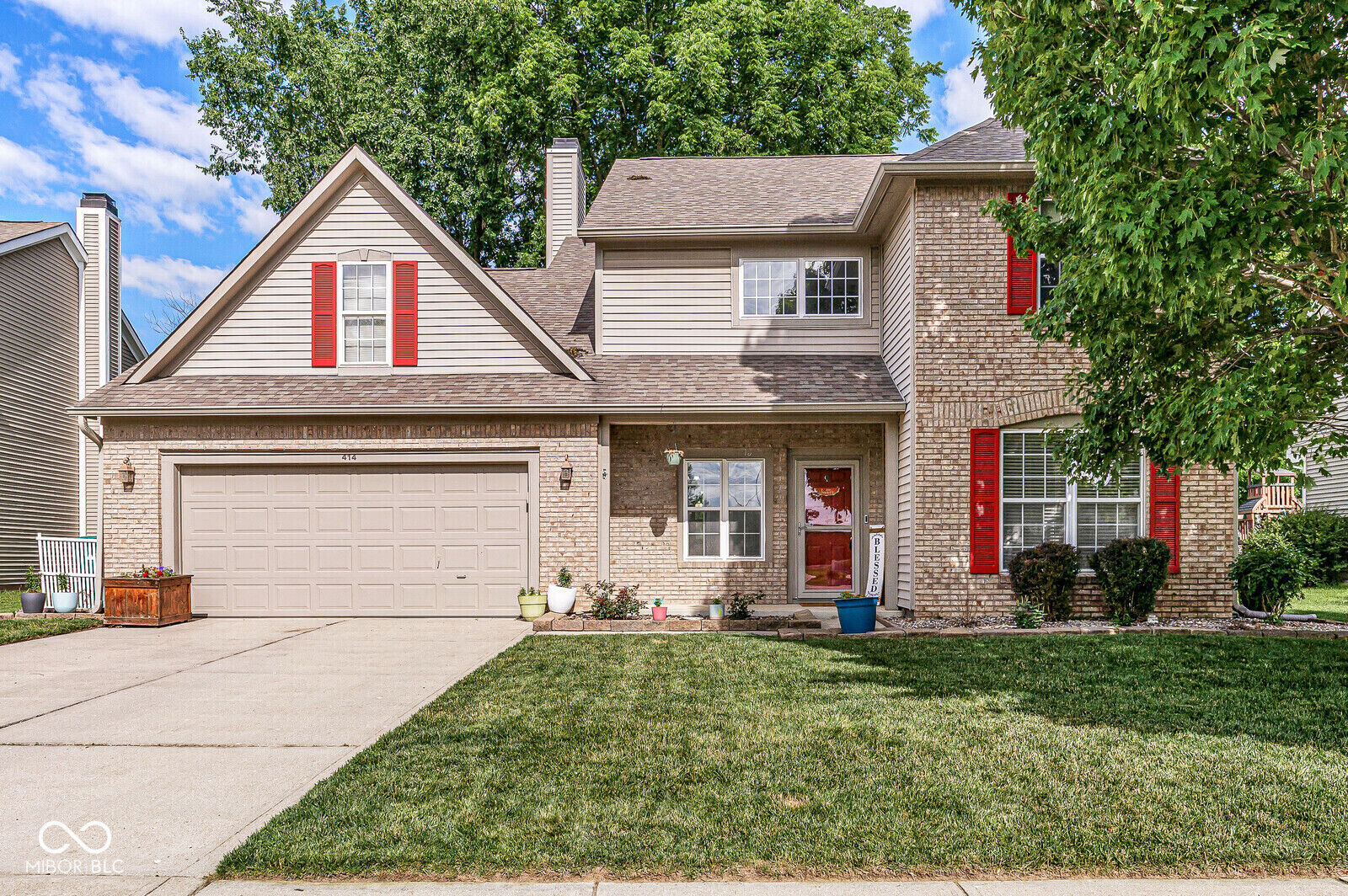 Property Photo:  414 Winterwood Drive  IN 46123 