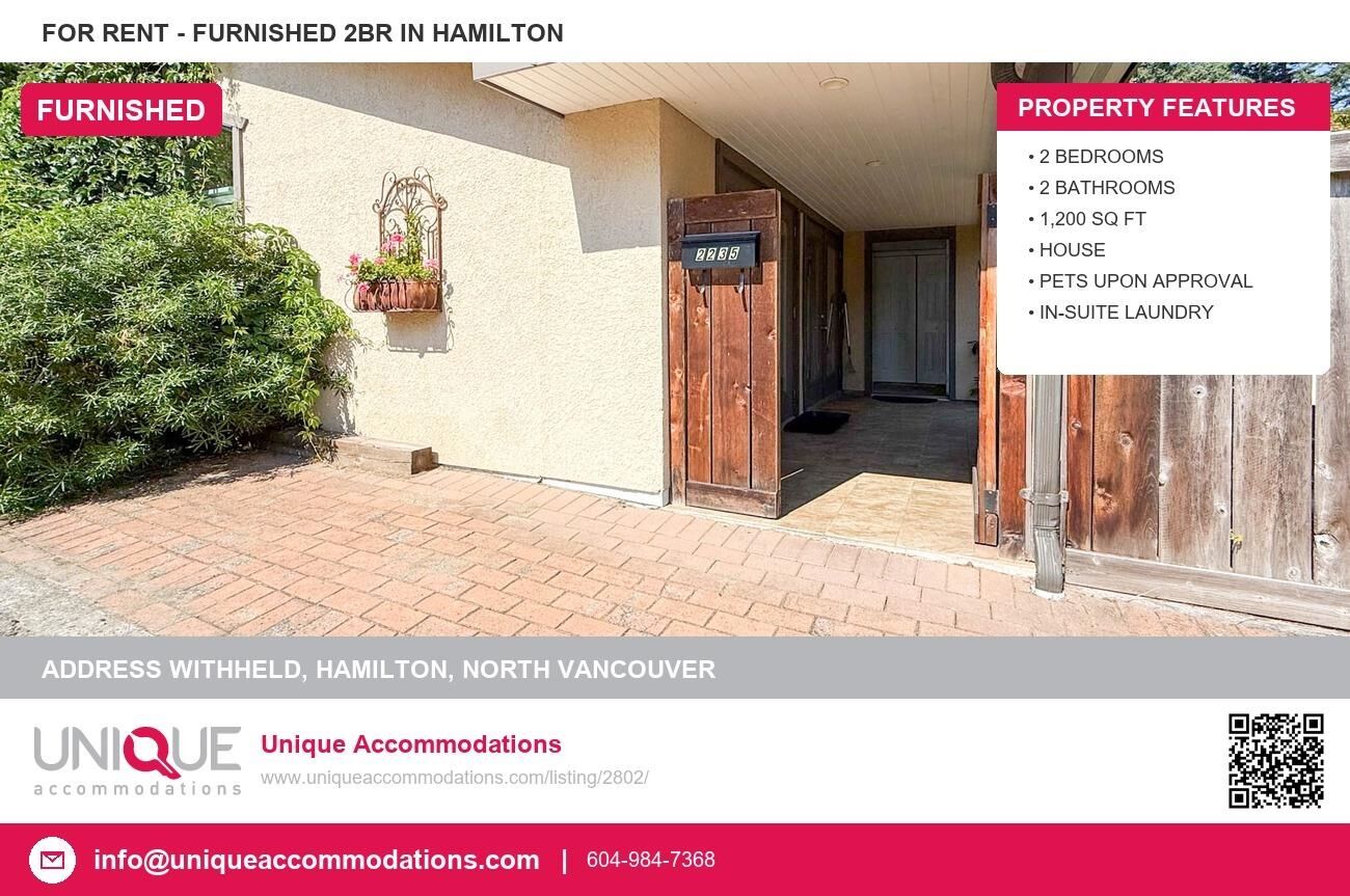 Property Photo:  Address Withheld  BC V7P 2J7 