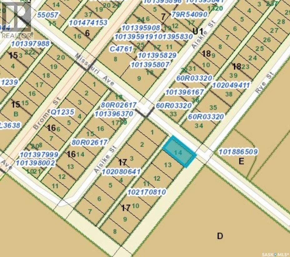 Property Photo:  Lot 14 Rye Street  SK S0G 5J0 