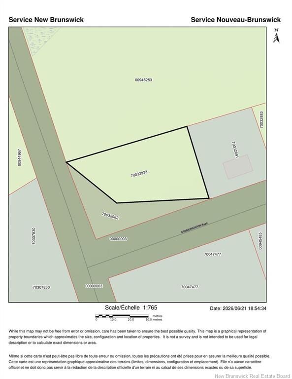 Property Photo:  Lot 1 Communication Road  NB E1H 2G5 