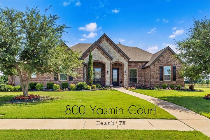 Property Photo:  800 Yasmin Court  TX 75126 