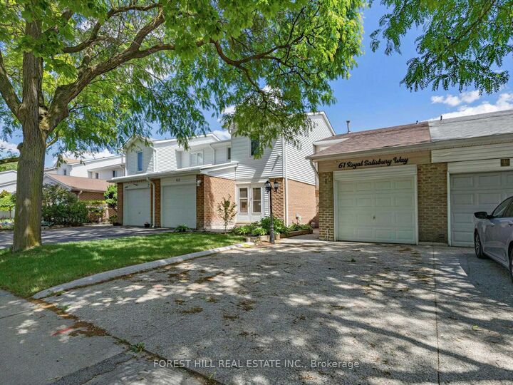 Property Photo: 61 Royal Salisbury Way ON L6V 3J3
