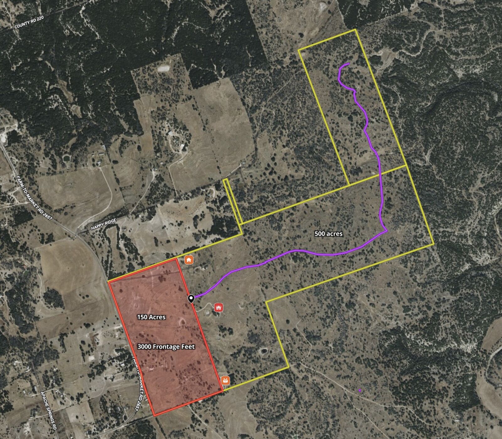 Property Photo:  000 Happy Ridge Drive  TX 78608 
