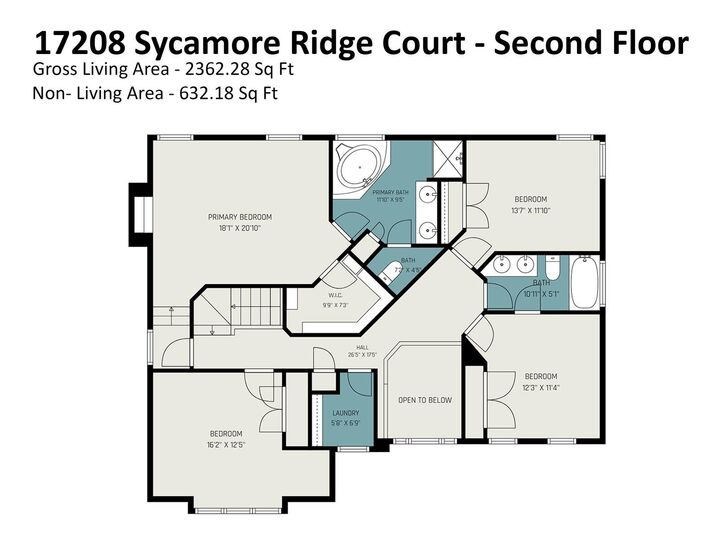 Property Photo:  17208 Sycamore Ridge Court  NC 28031 
