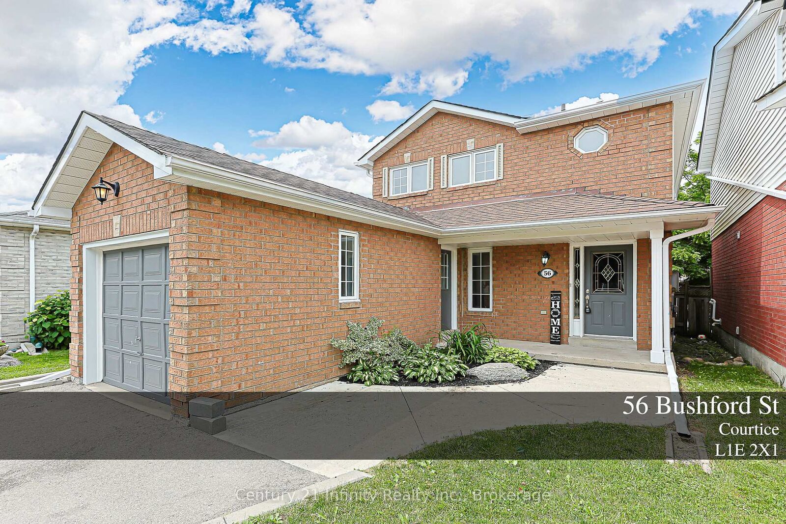 Property Photo: 56 Bushford Street ON L1E 2X1