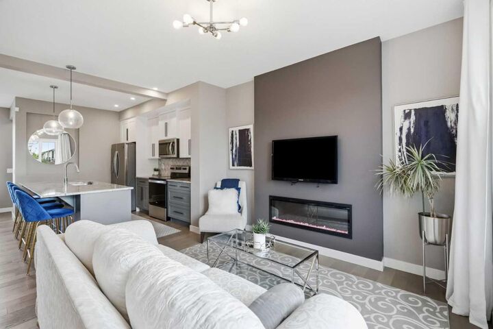 Property Photo: 332 Lawthorn Way SE AB T4A 3M7