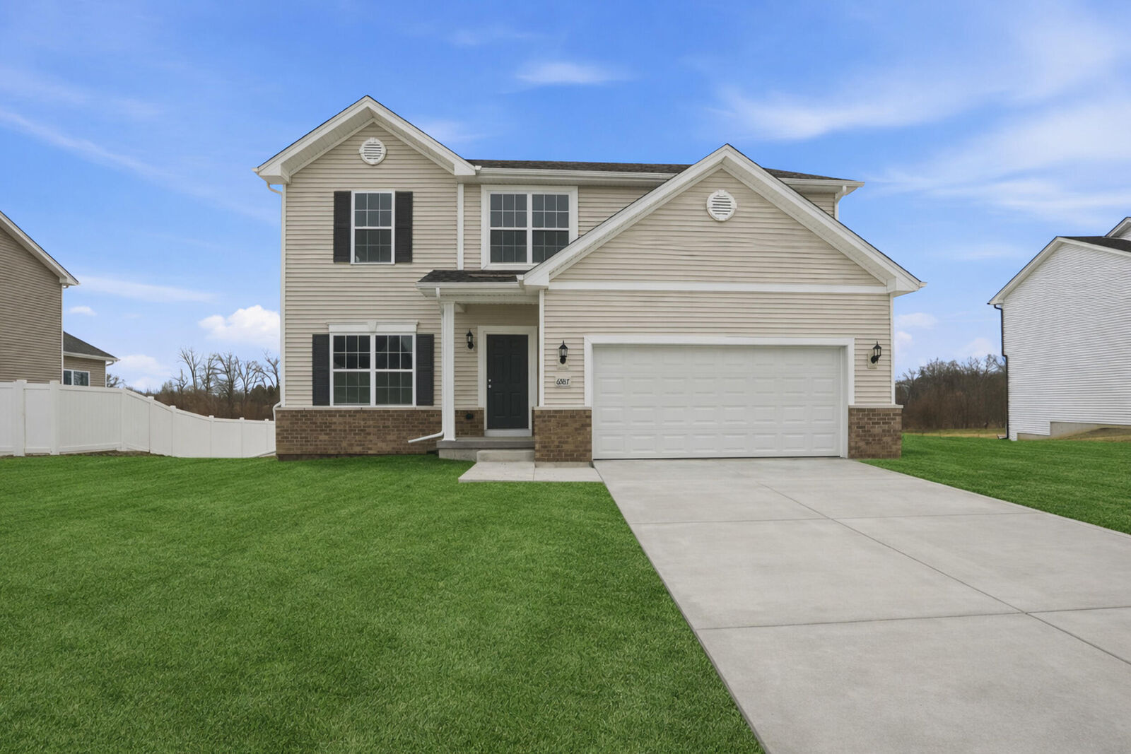 Property Photo:  6587 E 104th Avenue  IN 46307 