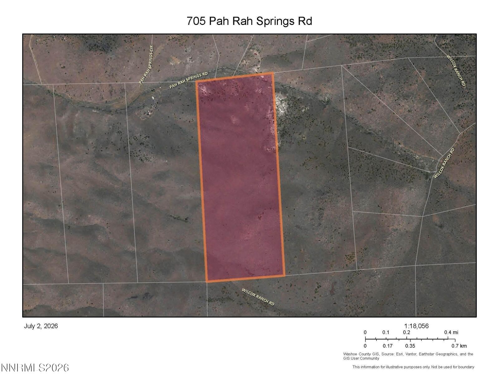Property Photo: 705 Pah Rah Springs Road NV 89510