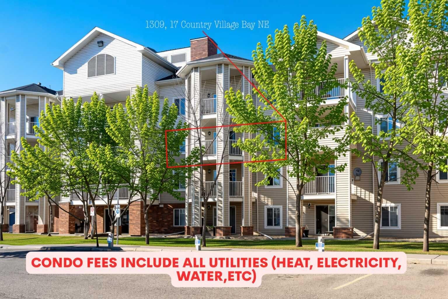 Property Photo:  17 Country Village Bay NE 1309  AB T3K 5Z3 