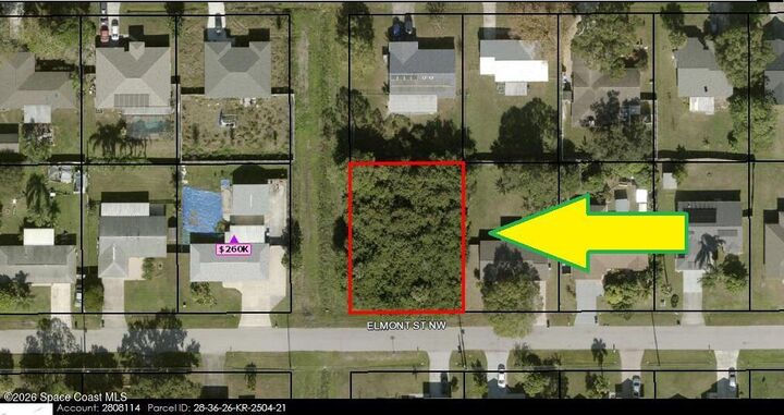 Property Photo:  695 Elmont Street NW  FL 32907 