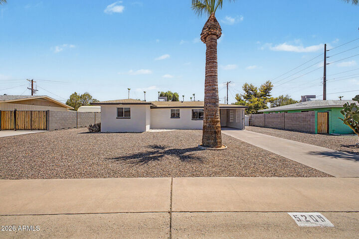 Property Photo: 5209 E Butte Street AZ 85205