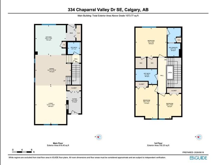 Property Photo:  334 Chaparral Valley Drive SE  AB T2X 0P7 