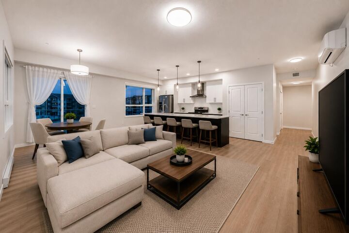 Property Photo:  80 Carrington Plaza NW 404  AB T3P 1X6 