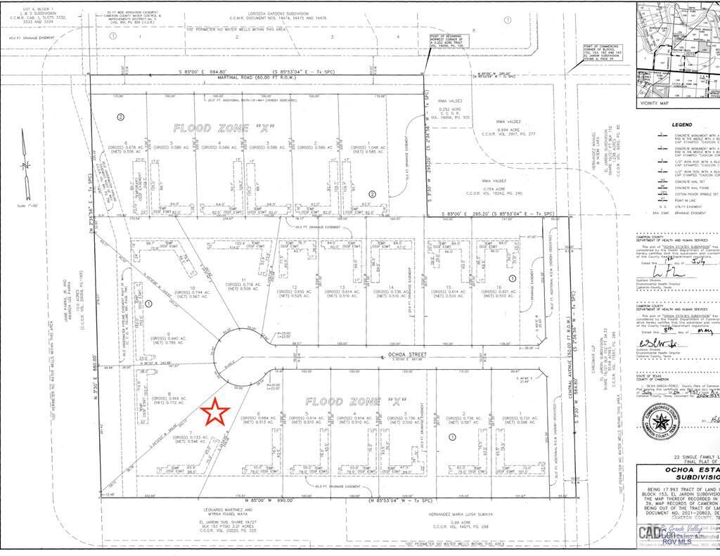 Property Photo:  000 Ochoa St Lot #7  TX 78521 