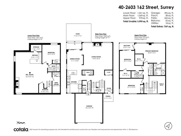 Property Photo: 2603 162 Street 40 BC V3Z 2L4