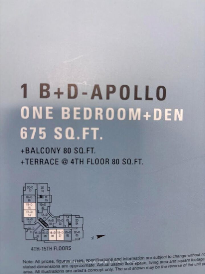 Property Photo:  1060 Sheppard Avenue 1408  ON M3J 0G7 