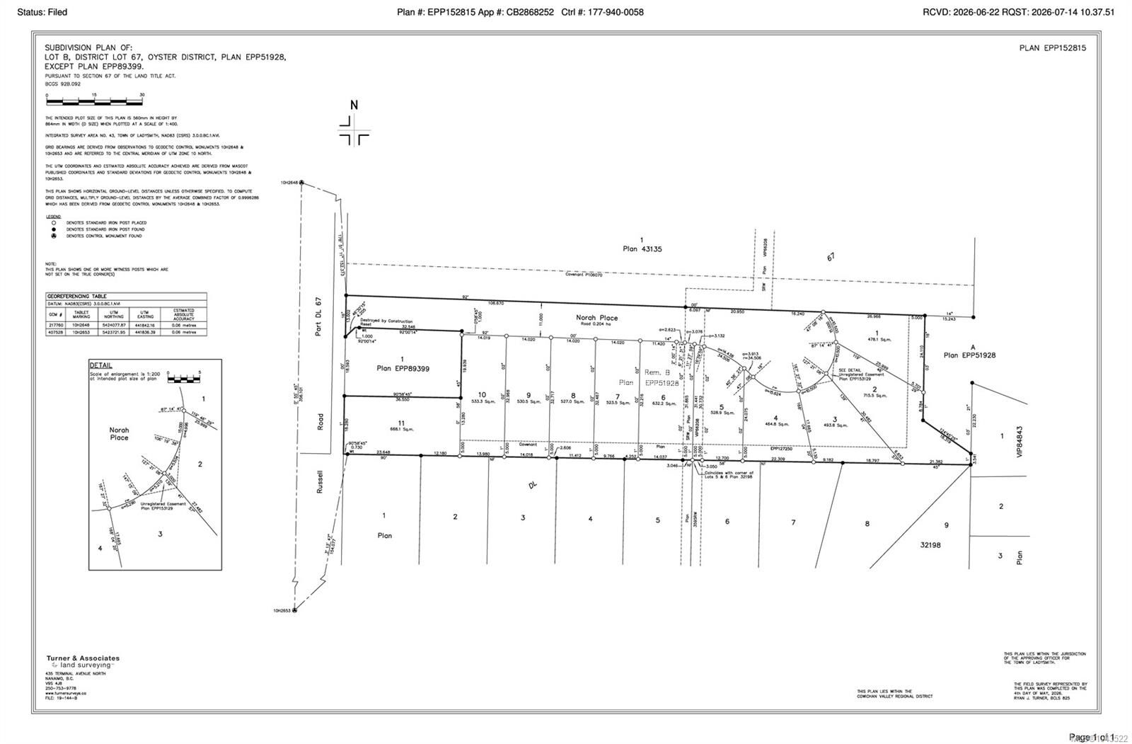 Property Photo: 11 Russell Rd Lot BC V9G 1W4