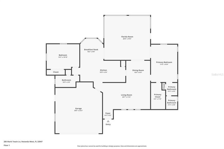 Property Photo: 285 Mark Twain Lane FL 33947