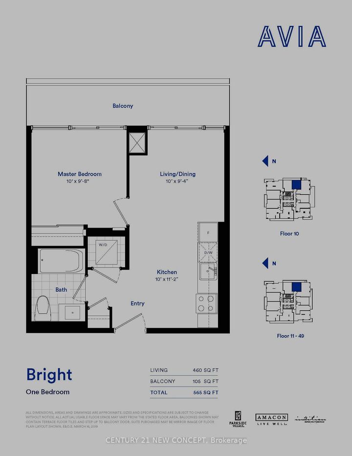 Property Photo: 430 Square One Drive 4702 ON L5B 0L6