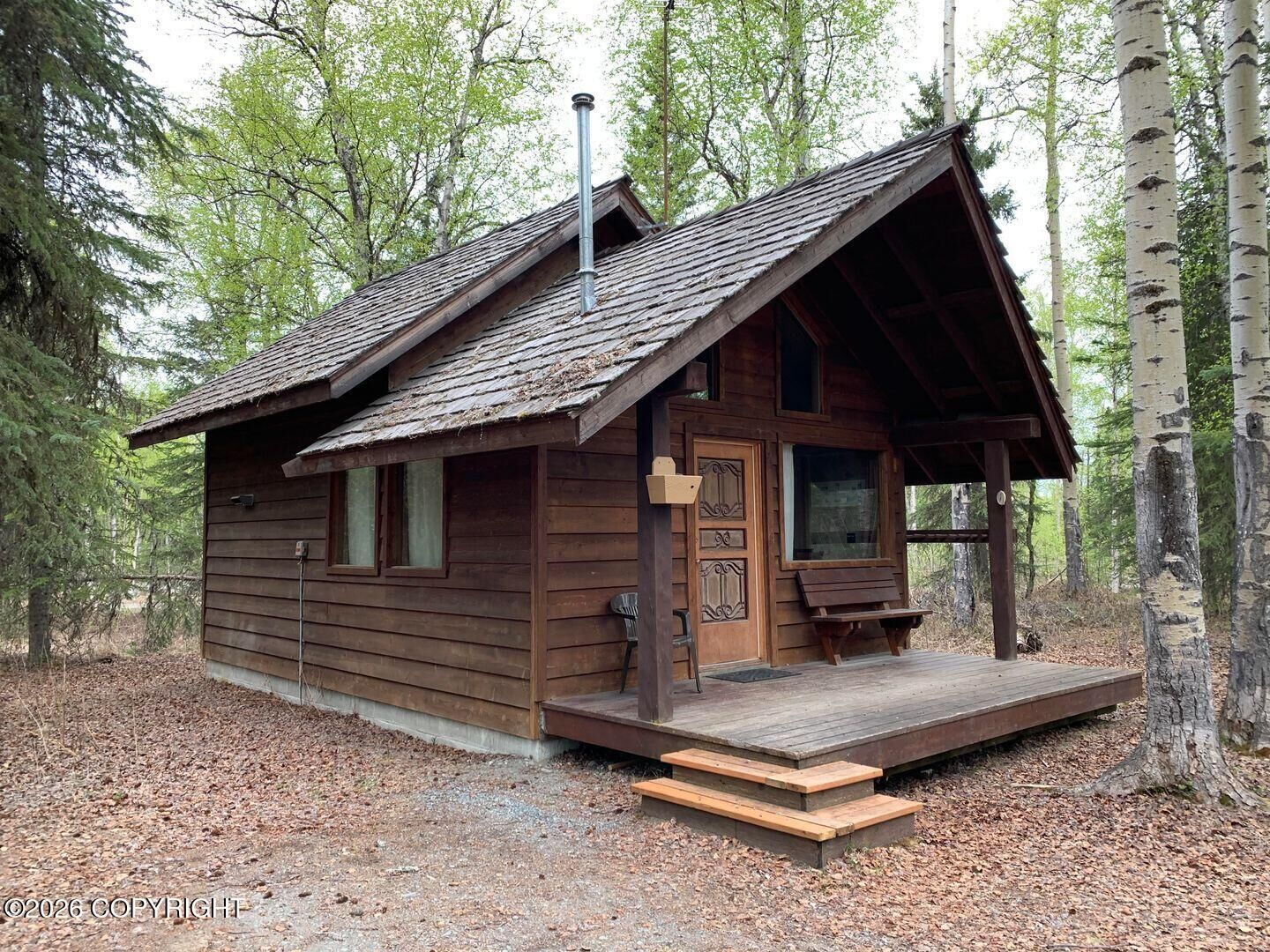 Property Photo: 37909 Hall Road #Moose Cabin AK 99672