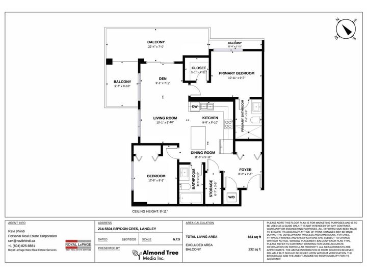 Property Photo:  5504 Brydon Crescent 214  BC V3A 0R3 