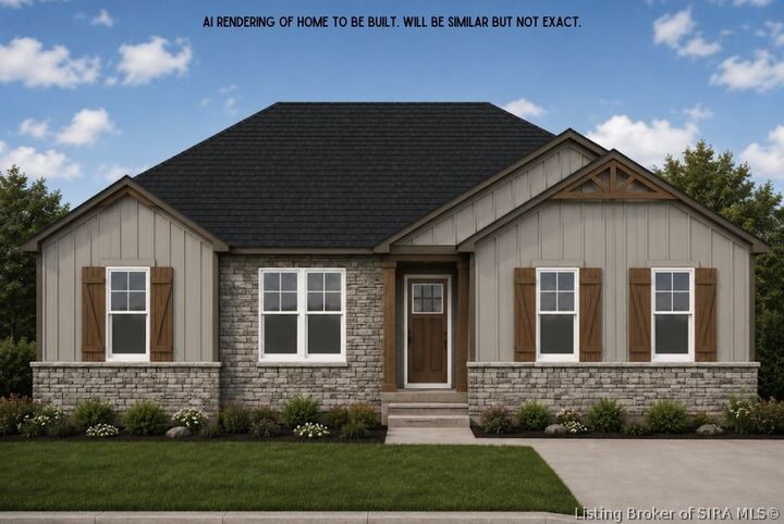 Property Photo: 1113 Pine Meadow Drive Lot 6 IN 47167