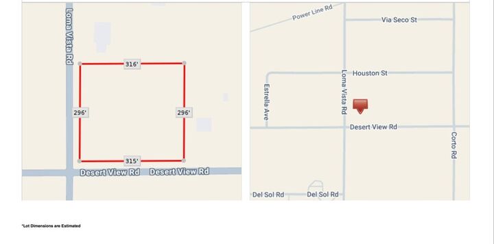 Property Photo: 43519308 Desert View Road CA 92308