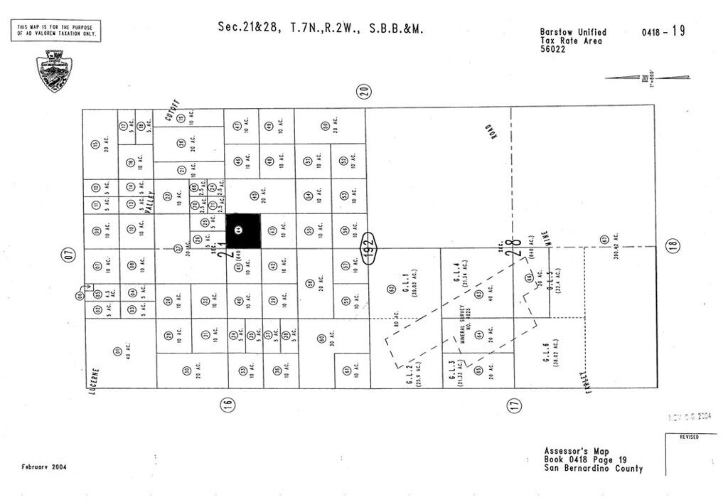 Property Photo:  0 Aka Stoddard Wells Road  CA 92311 