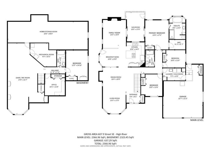 Property Photo: 607 9 Street SE AB T1V 1L1