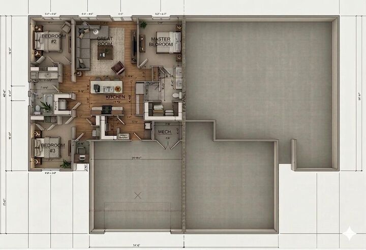 Property Photo:  Unit 1 Lot 33 Spring Street  WI 53588 