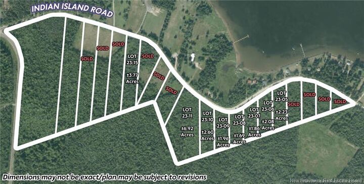 Property Photo:  23-6 Indian Island  NB E4W 1E2 