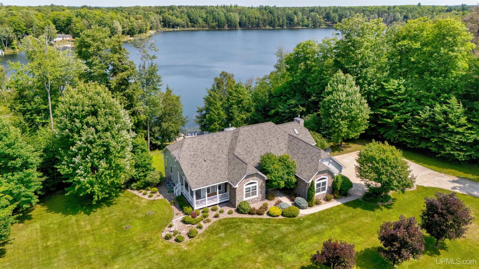 Property Photo: 7760 W Dodge Lake Road MI 49854