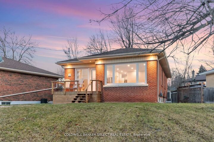 Property Photo: 49 Ewing Street ON L7G 2R2