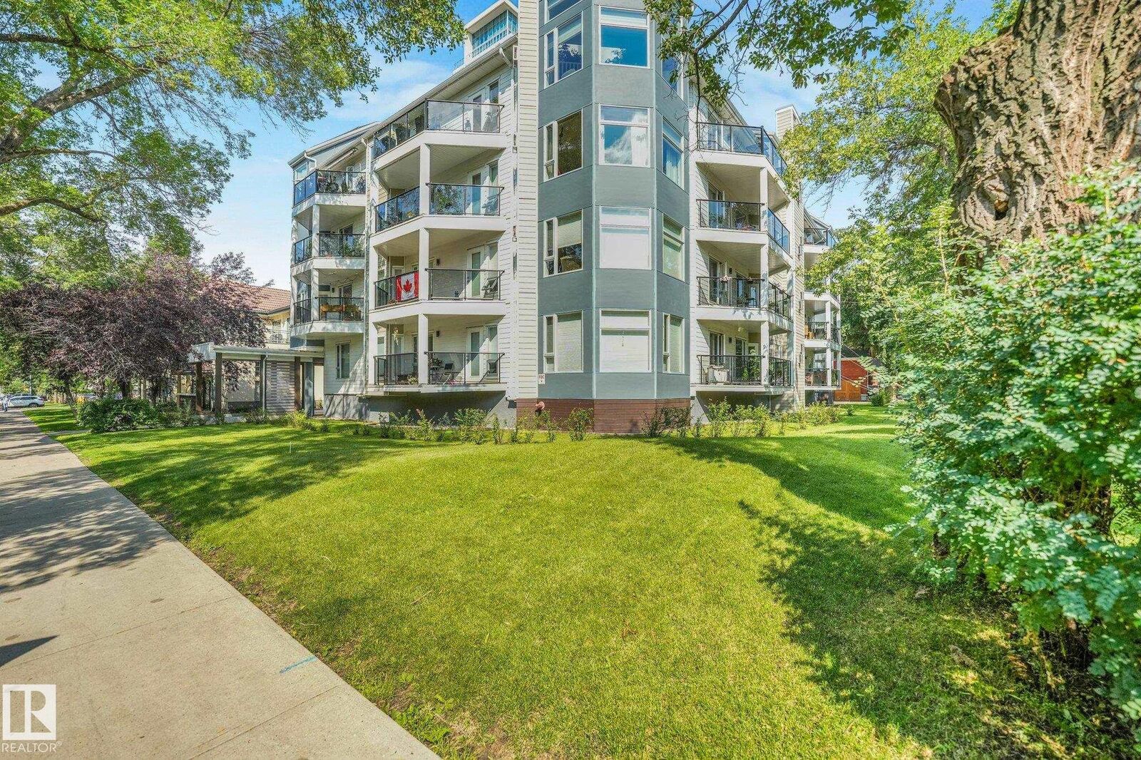 Property Photo: 9905 112 Street NW 206, AB T5K 1L6