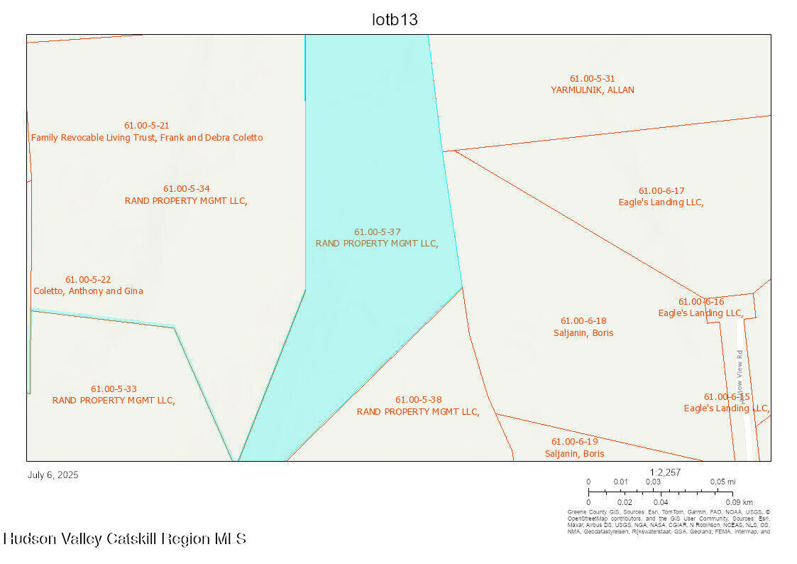 Property Photo: Tbd Boulder Brook Rd Lot B13 NY 12496