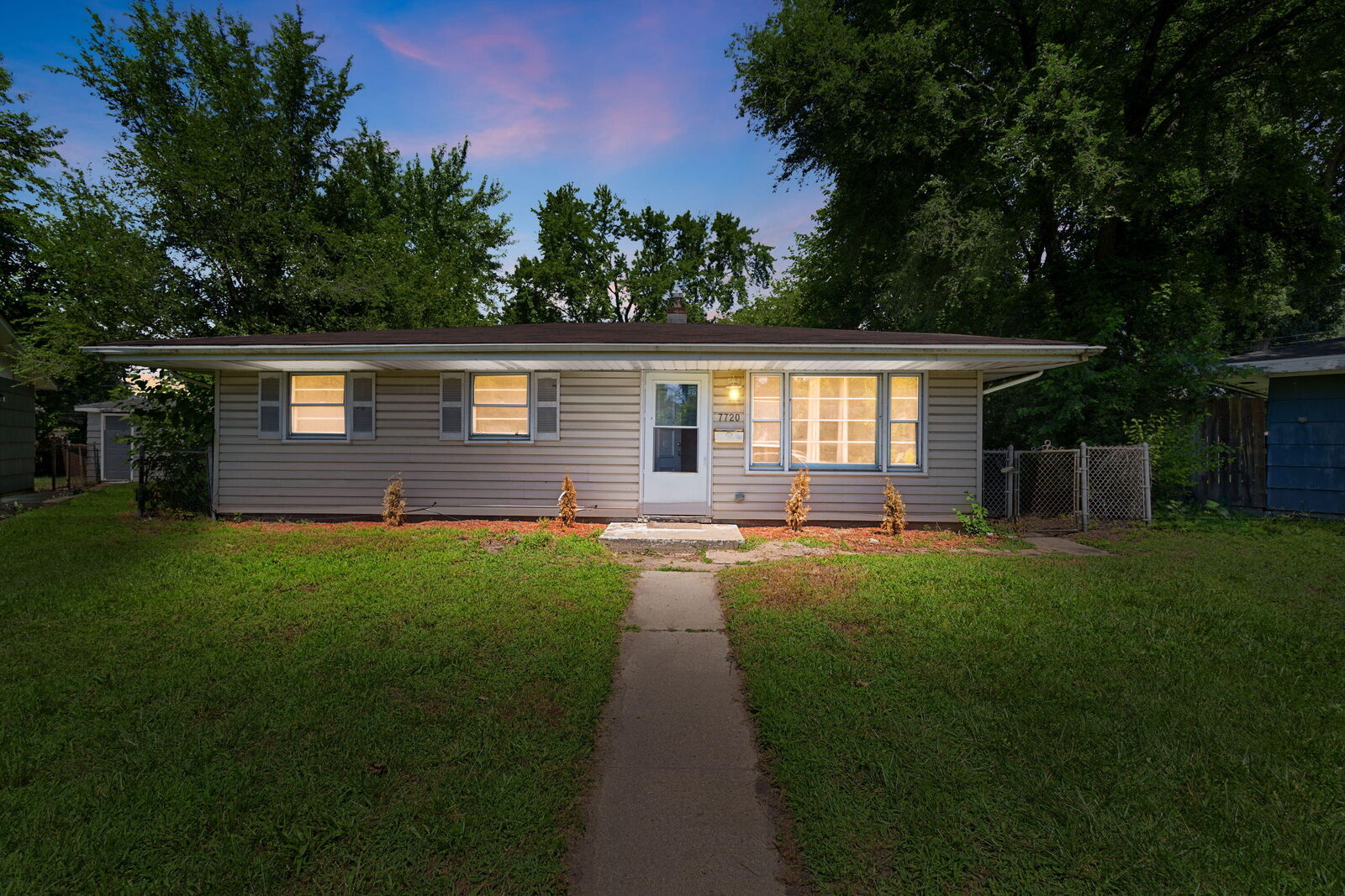 Property Photo:  7720 Rhode Island Court  IN 46323 