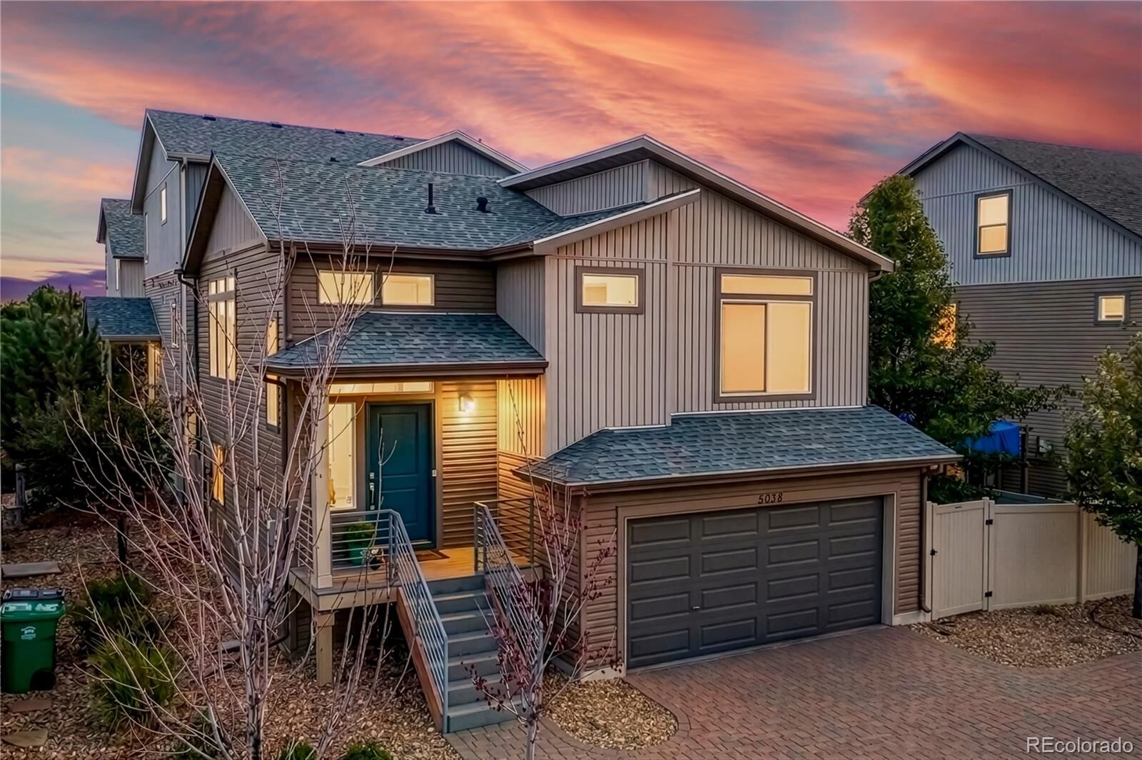 Property Photo: 5038 N Andes Way CO 80249