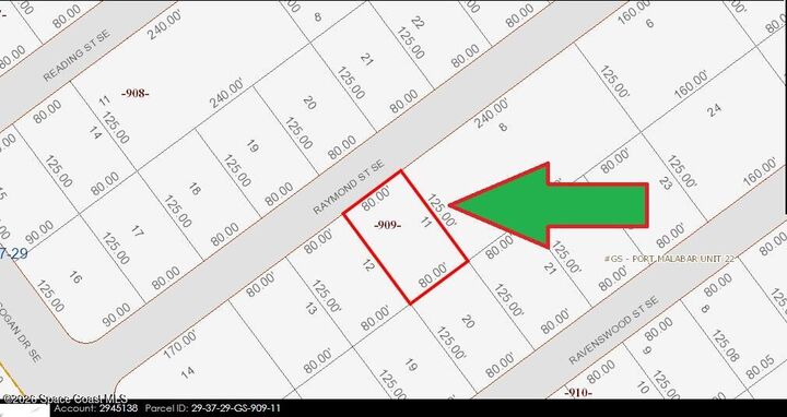 Property Photo:  830 Raymond Street SE  FL 32909 