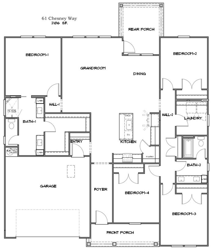 Property Photo:  61 Chesney Way  AL 36352 