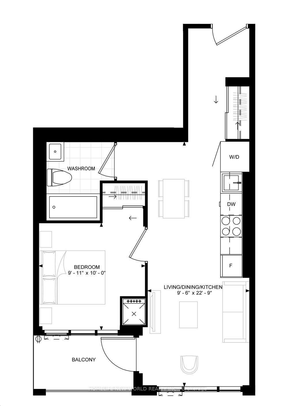 Property Photo: 400 King Street W 2012 ON M5V 0X8