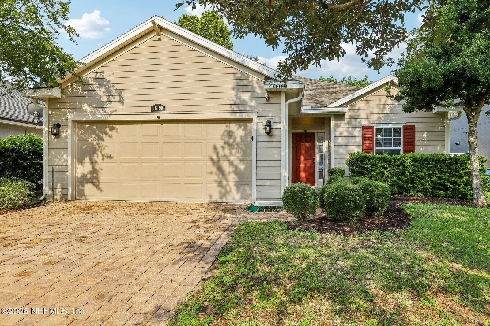 Property Photo:  16190 Kayla Cove Court  FL 32218 