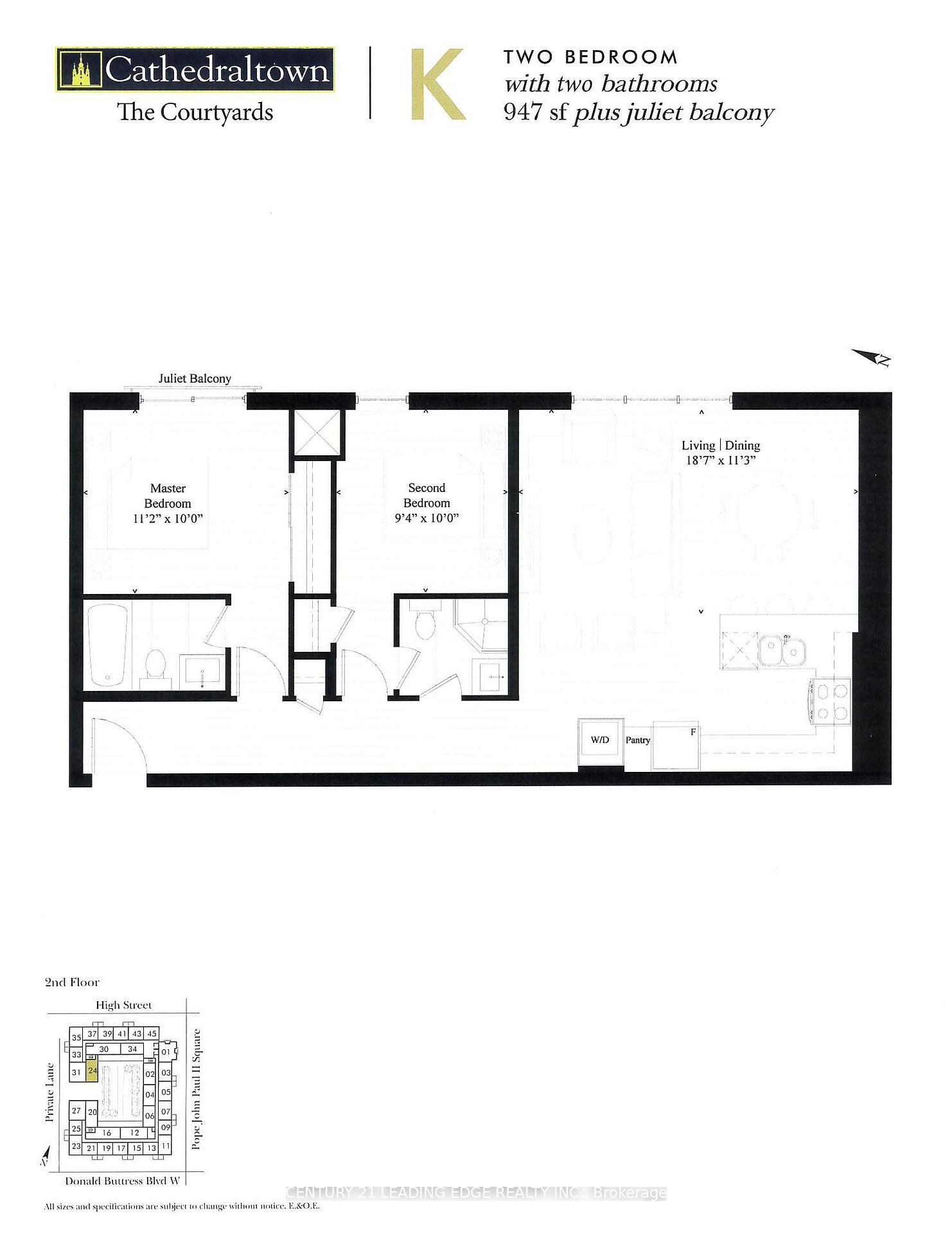 Property Photo: 101 Cathedral High Street 224 ON L6C 0P1