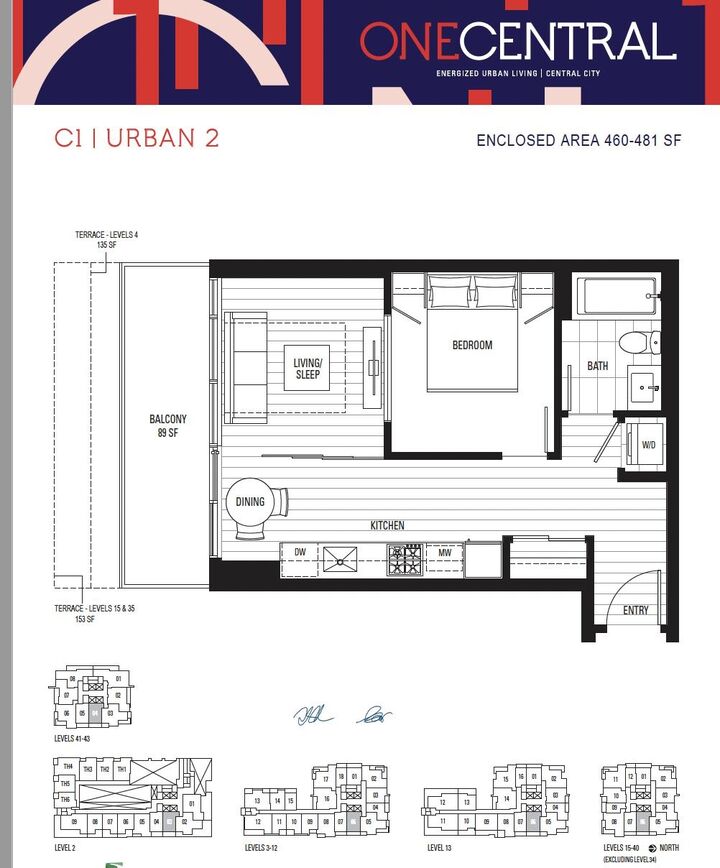 Property Photo: 13350 Central Avenue 3706 BC V3T 0S1
