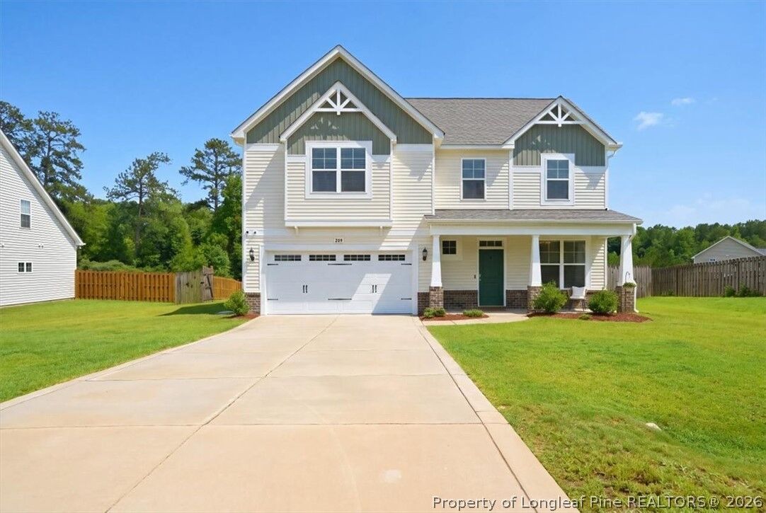 Property Photo:  209 Forester Drive  NC 28394 